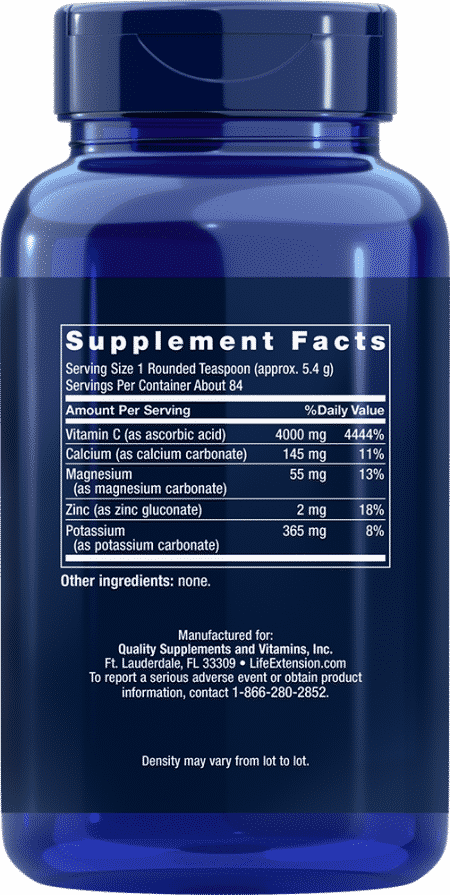 Buffered Vitamin C Powder, 454 grams 2