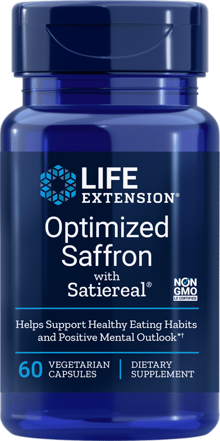 Optimized Saffron with Satiereal®, 60 vegetarian c 1
