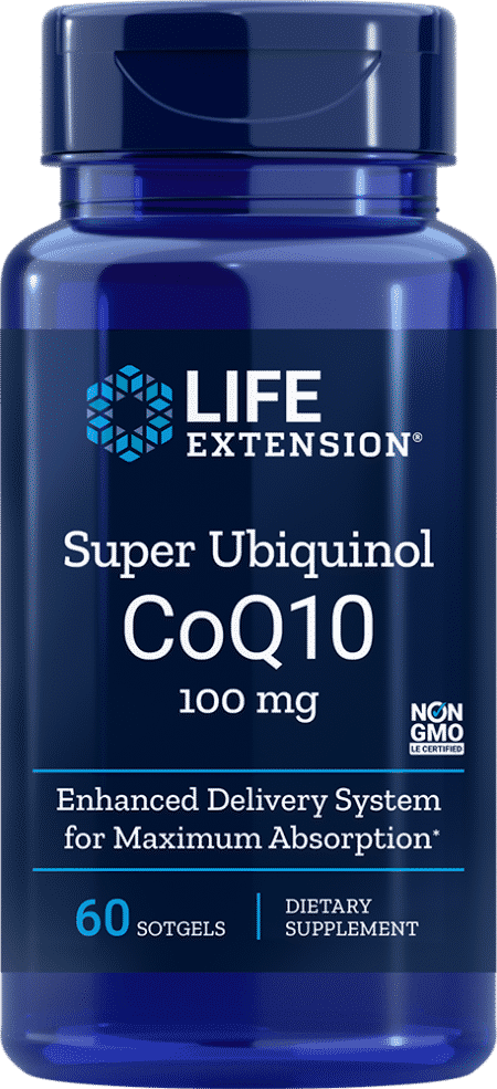 Super Ubiquinol CoQ10, 100 mg, 60 softgels 1
