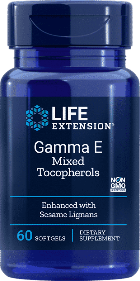 Gamma E Mixed Tocopherols, 60 softgels 1