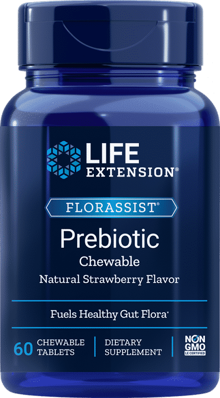 FLORASSIST® Prebiotic Chewable, 60 ChewT 1
