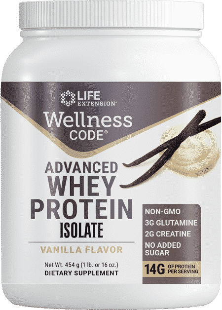 Wellness Code Advanced Whey Protein Isolate Van Fl 1