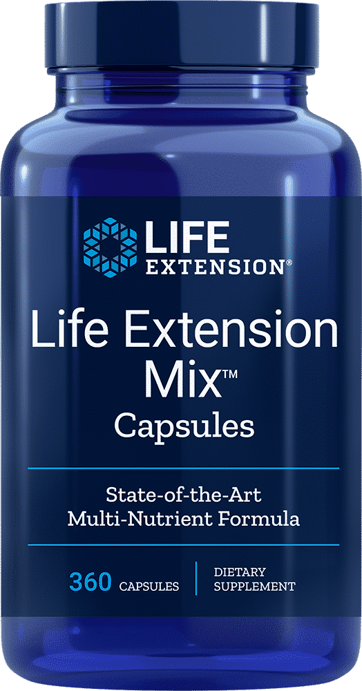 Life Extension Mix - el suplemento multivitamínico más completo